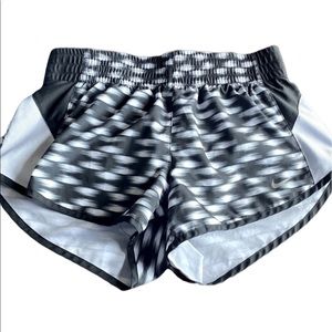 Nike Women’s Dri Fit Black & White Athletic Shorts